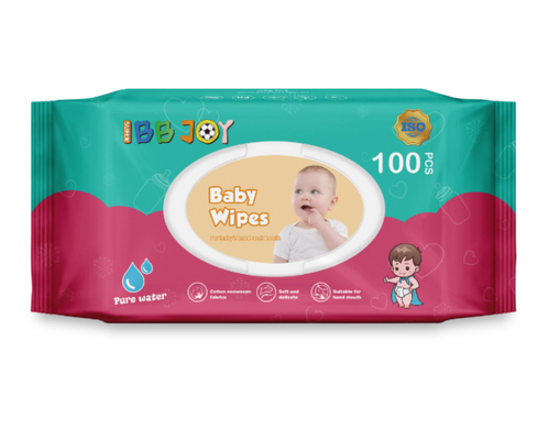 Salviettine per neonati molli delicate bagnate della vitamina E 14*18mm delle strofinate del bambino della lana