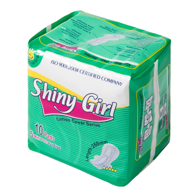 i cuscinetti mestruali delle donne assorbenti eliminabili dei tovaglioli sanitari di 180mm impermeabilizzano