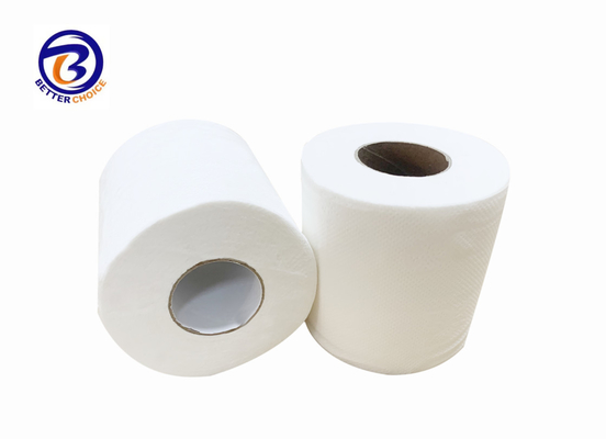 Rotolo di carta eliminabile 15 GSM H 9CM del tessuto della toilette comoda molle