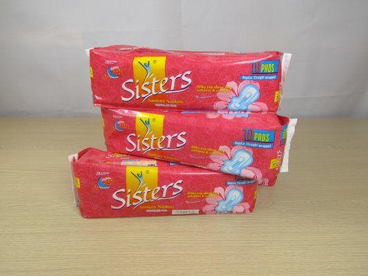 Il tovagliolo sanitario di notte riempie 320mm Maxi Pads For Lady ultra sottile