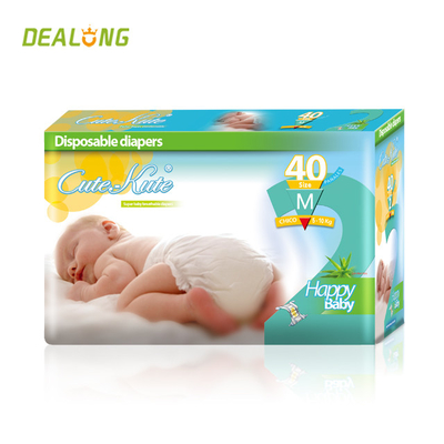 Guardia neonata Natural Newborn Diapers della perdita di Backsheet del PE del pannolino asciutto del bambino