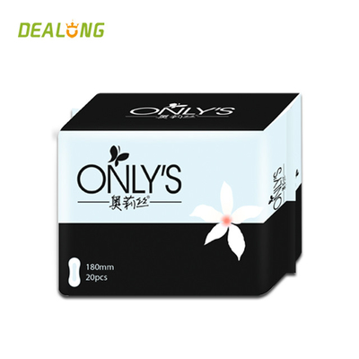 Cuscinetti sanitari Maxi Pads Printed High Absorbency del cotone organico di 100%