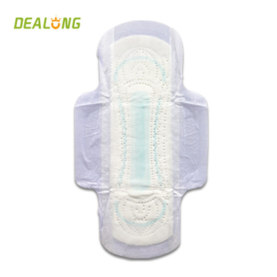 Superficie negativa del cotone di SAP Ion Sanitary Napkin Diaper Winged per uso delle donne