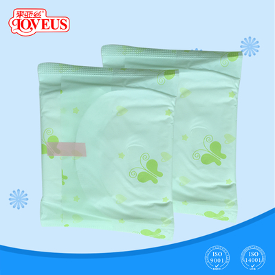 Cuscinetti sanitari del cotone molle molle eccellente assorbente del tovagliolo sanitario 245mm comodi