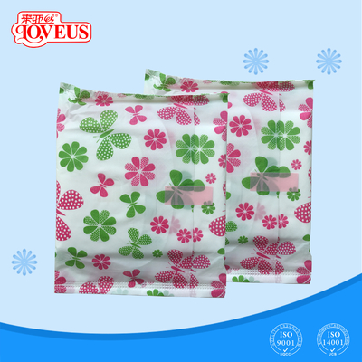 film puro Maxi Sanitary Napkins del PE dei cuscinetti sanitari del cotone di 280mm