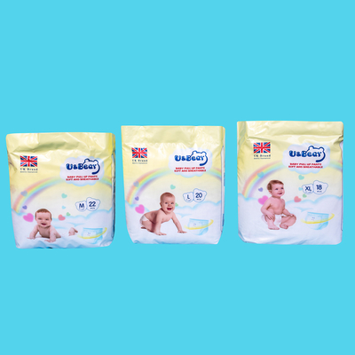 Il bambino bianco di ADL tira sui pantaloni che la capacità di assorbimento eccellente organica tira sui pannolini stampati