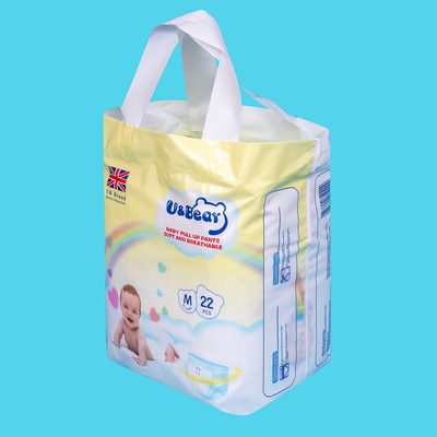 Il bambino blu di ADL tira sui pantaloni per tirare sullo SGS di notte dei pannolini per addestramento