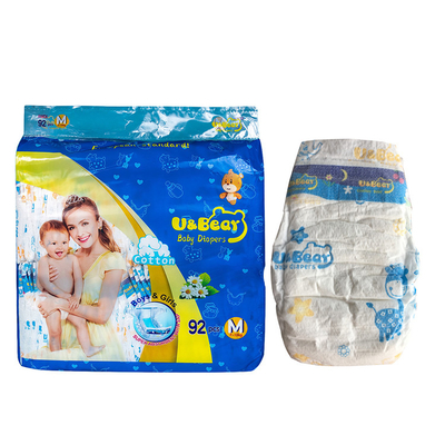 Pannolino eliminabile Clothlike Backsheet del bambino del nastro magico con la grande cintura elastica
