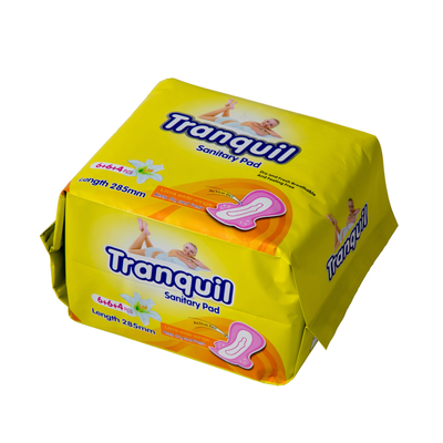 Cuscinetti sanitari assorbenti eccellenti di Maxi Pads Polymers Mint Herbal