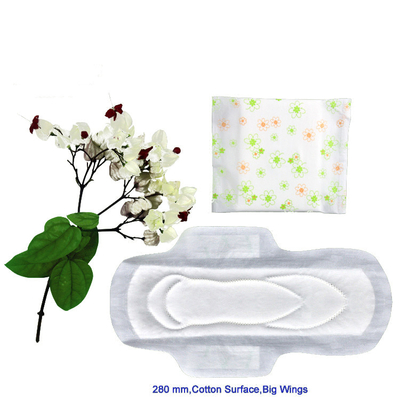Cotone organico di erbe 100% di igiene dei tovaglioli sanitari del cotone Maxi Pads Premium