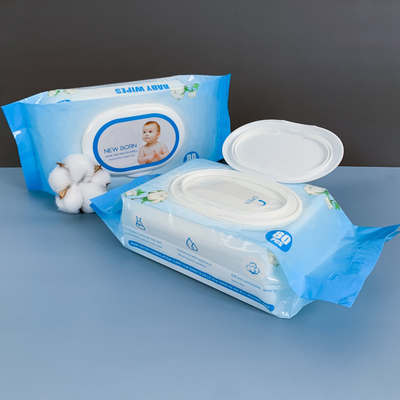 Le strofinate bagnate pH del bambino ipoallergenico hanno equilibrato la pianta bagnata delle strofinate della pelle sensibile basata