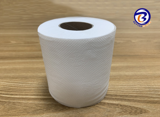 Rotolo di carta eliminabile 15 GSM H 9CM del tessuto della toilette comoda molle