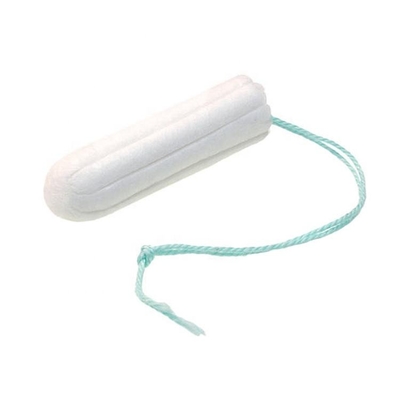 Applicatore di carta assorbente in cotone organico super assorbente con 2 tubi e cordino