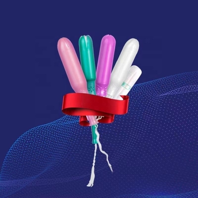 Tamponi organici eliminabili sanitari del cotone dell'etichetta privata per le donne