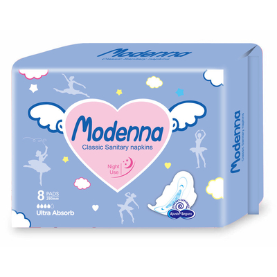 Cuscinetti sanitari delle grandi ali di Mesh Disposable Sanitary Napkins 350mm