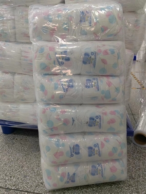 Il pannolino asciutto neonato respirabile di categoria B durante la notte ha stampato i pannolini SAP del bambino